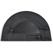 PORTA IGLOO COM VIDRO SEM SOLEIRA LIBANEZA  (FORNO DE PIZZA)